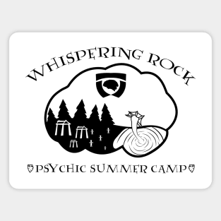 Whispering Rock Psychic Summer Camp Magnet